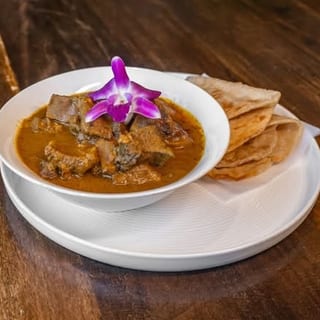 Curry Goat Roti